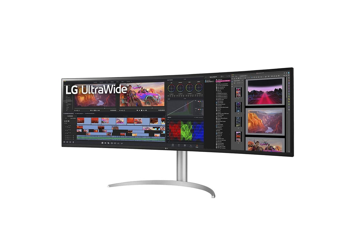 LG 49WQ95X-W 49 5120 X 1440 (UltraWide) HDMI DisplayPort USB-C 144Hz Dockningsskärm