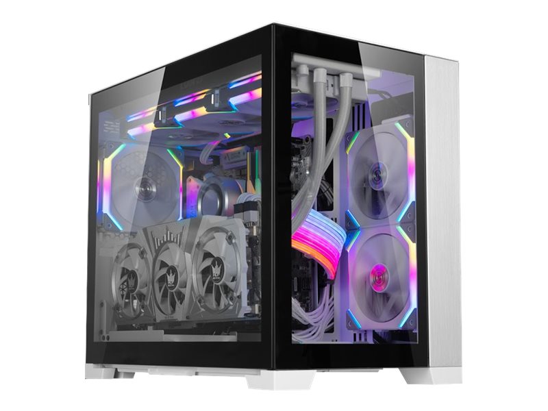 Lian Li PC-O11 Dynamic MINI - Härdat glas - Vit