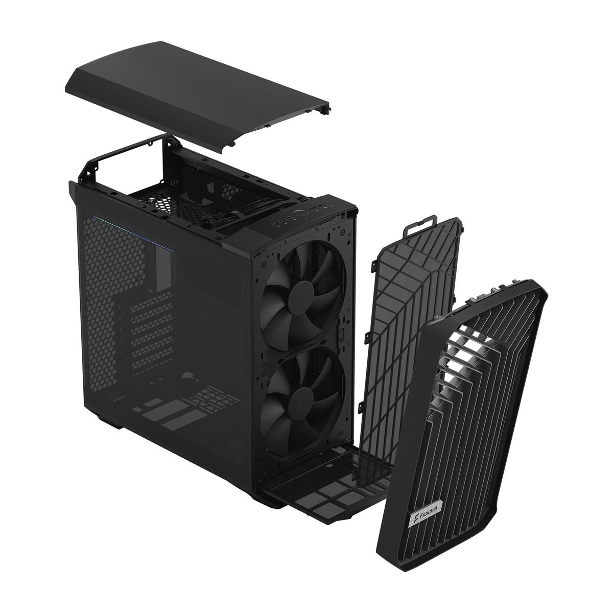 Fractal Design Torrent Kompakt Svart TG Dark Tint