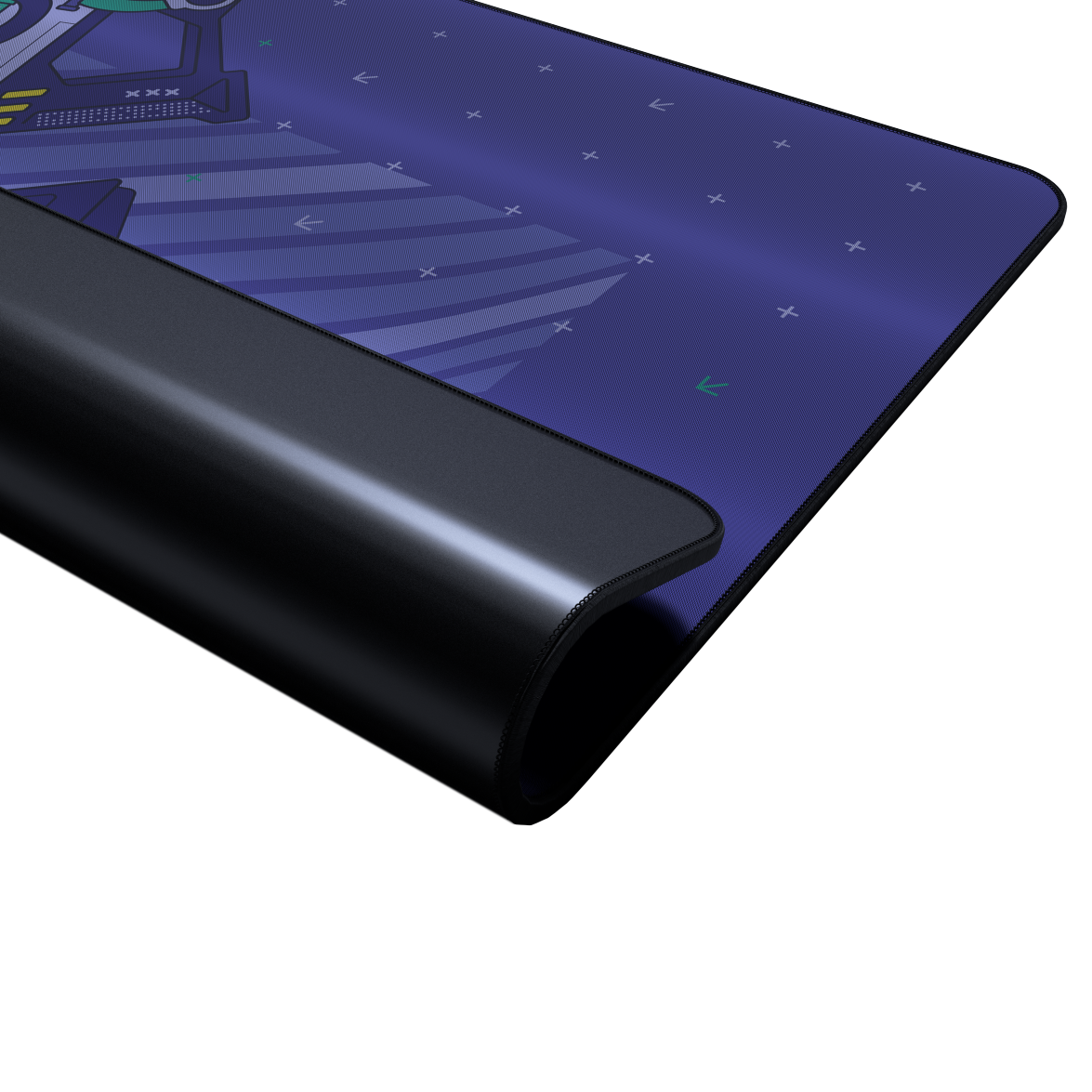 Mighty Setup - Armory Girl Purple Mouse Pad