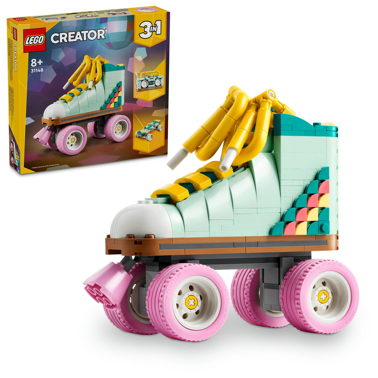 LEGO 31148 Creator 3-i-1 Byggleksaksväska För Rullskridskor