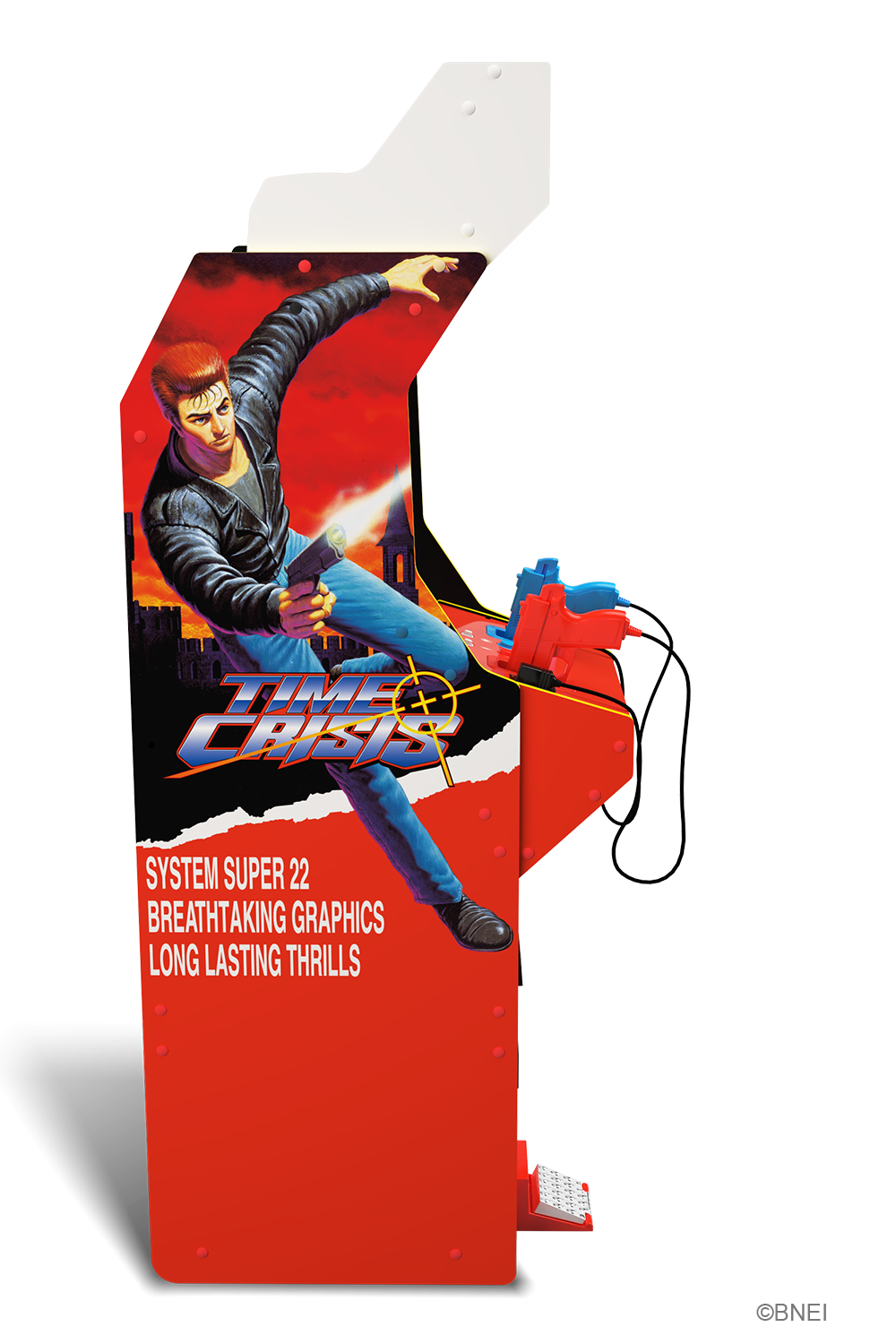 ARCADE 1 UP TIME CRISIS DELUXE ARCADE MACHINE