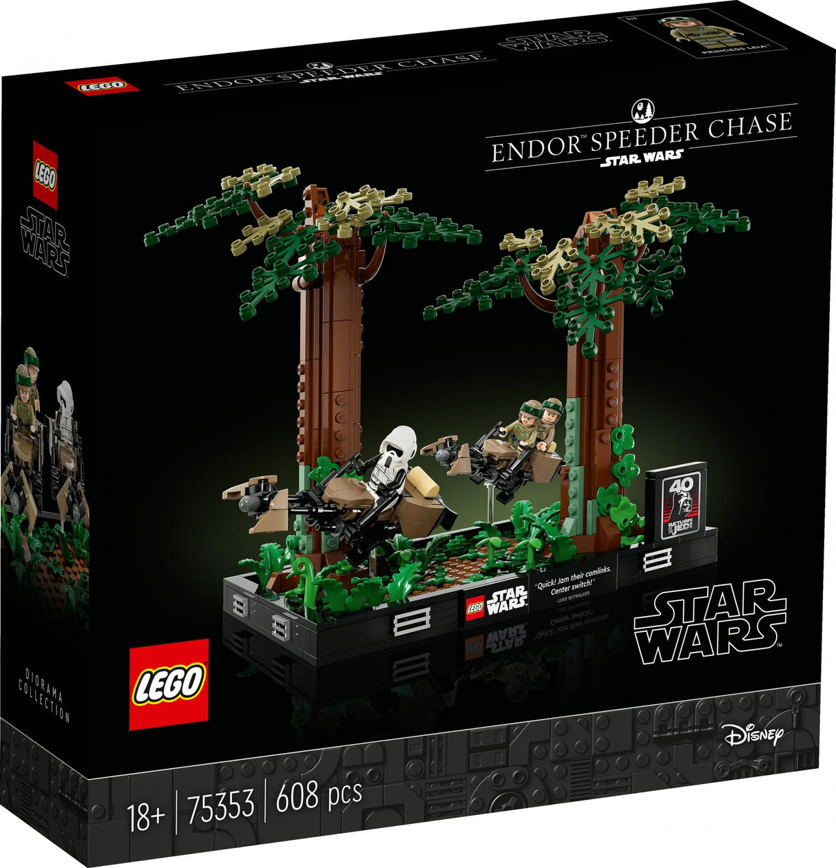LEGO Star Wars - Endor™ Speeder Chase Diorama (75353)