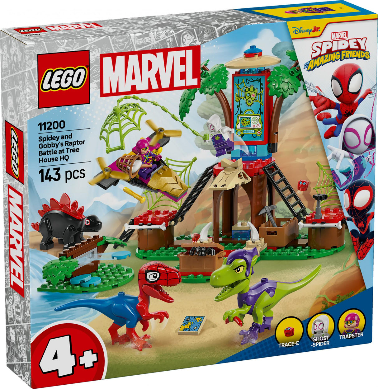 LEGO 11200 Marvel Spidey and his Super Friends Showdown at the Treehouse: Spidey-Rex vs. Gobby Raptor LEGO