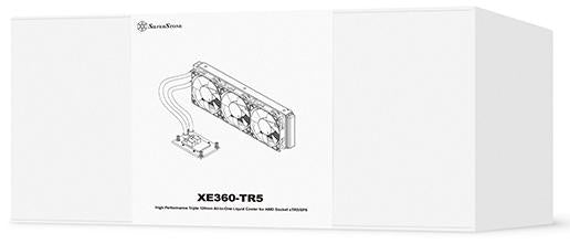 Silverstone SST-XE360-TR5 Complete Water Cooling AMD Socket sTR5 / SP6 - 360mm, Black SilverStone Technology GmbH