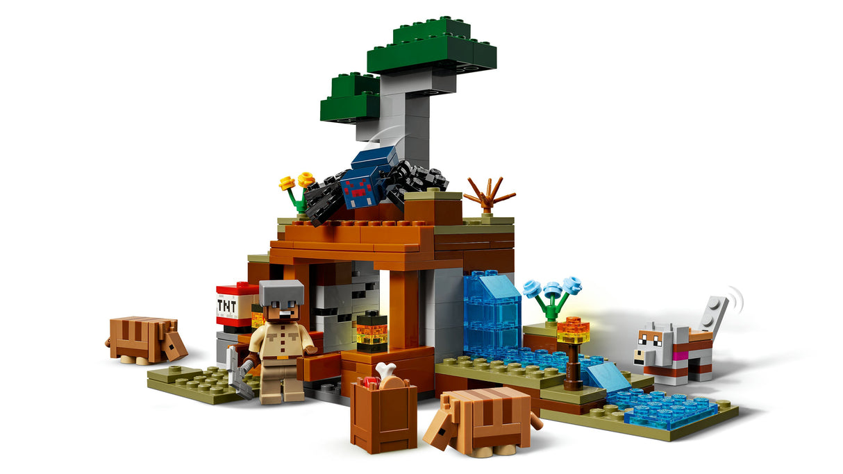 LEGO 21269 Minecraft Bältdjursgruvans Expedition