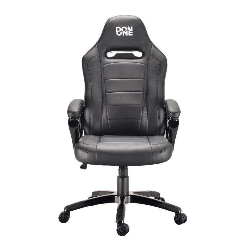 DON ONE - Belmonte Gamer Chair Svart - PU-läder - Upp Till 150 KG