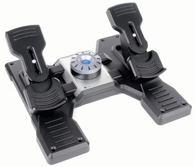 Logitech - G Saitek PRO Flygroderpedaler