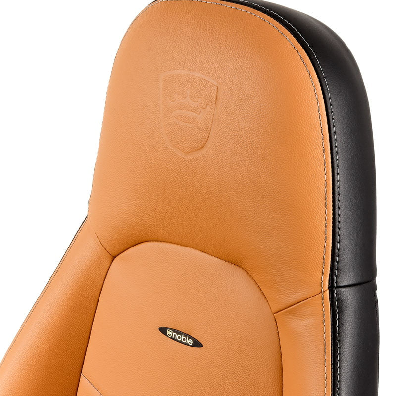noblechairs ICON Real Leather Cognac/Svart