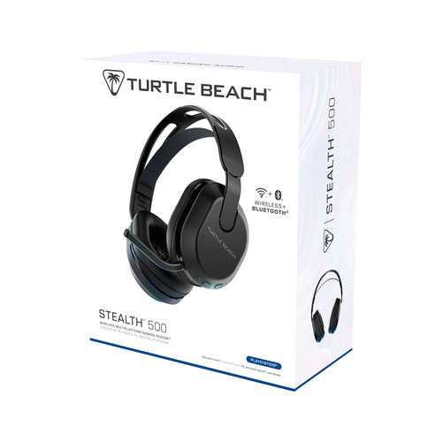 Turtle Beach Stealth 500 – PlayStation – Trådløst headset – Sort – emballage forfra