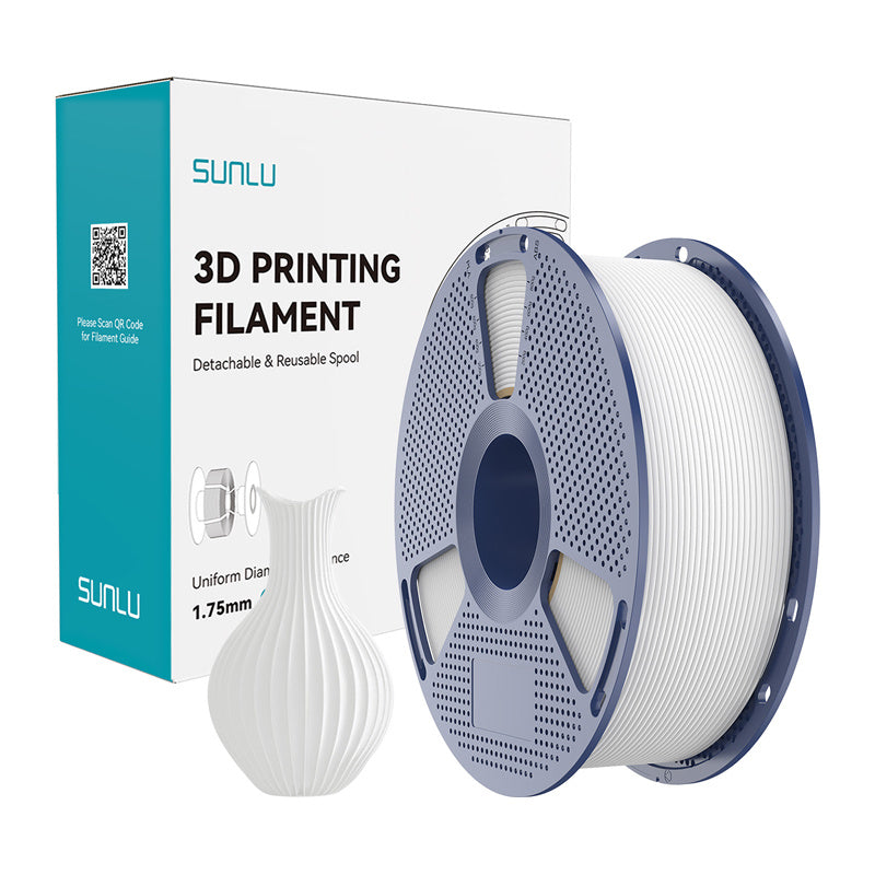 Sunlu PLA Classic filament – hvid, 1,75 mm, 1 kg