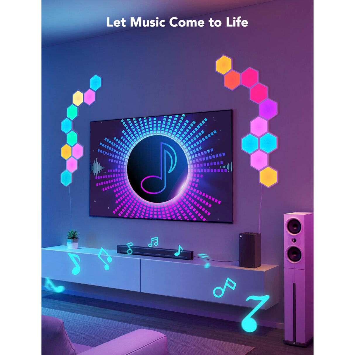 Govee Glide Hexa Light Panels - Expansion Pack (2 Paneler)