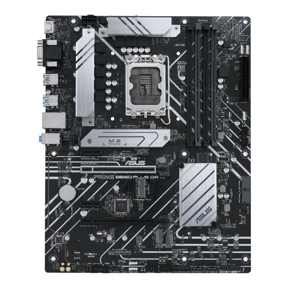 ASUS PRIME B660-PLUS D4 (ATX, B660, LGA 1700, DDR4)
