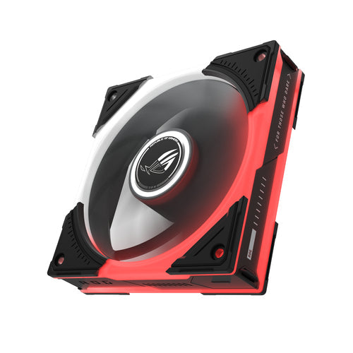 ASUS ROG Eurux GR120 ARGB Fan Single Pack – set skråt forfra (vinkel 6)