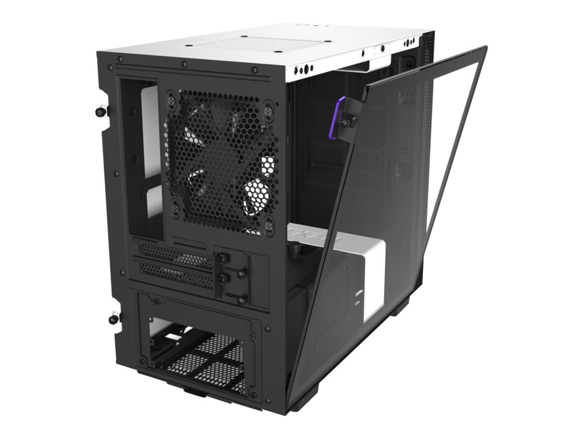 NZXT H-serien H210 Tower Mini ITX Svart/Vit