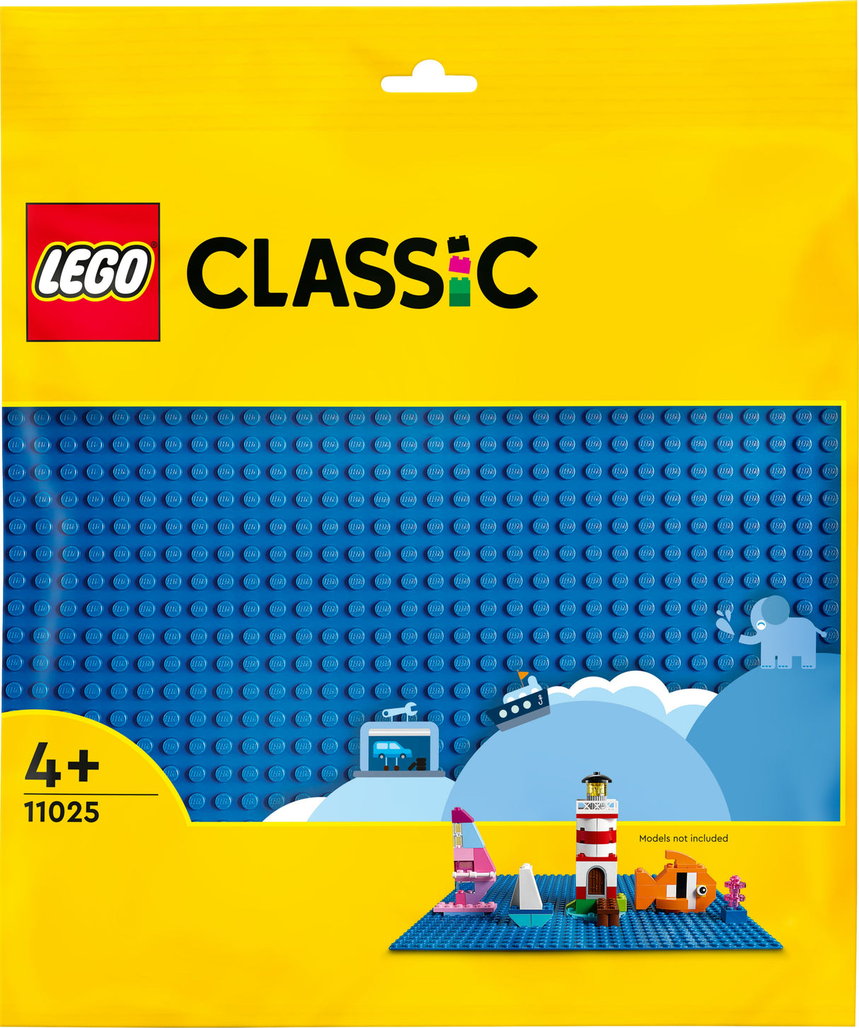 LEGO Classic - Blå Bottenplatta (11025)