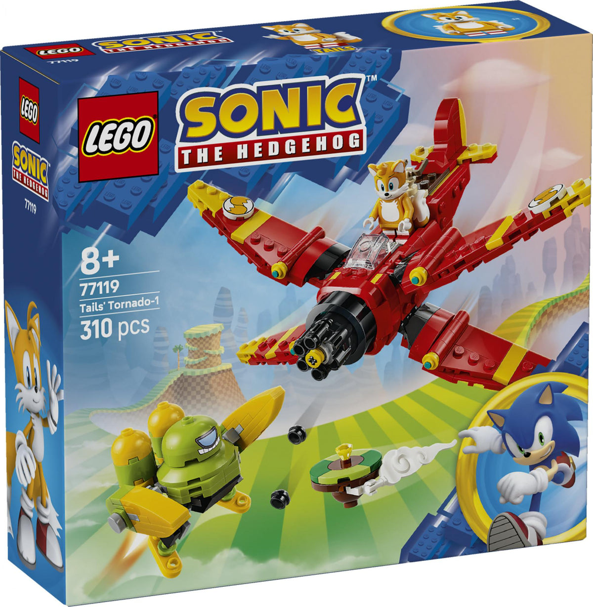 LEGO - Sonic - Tails' Tornado-1 (77119) LEGO