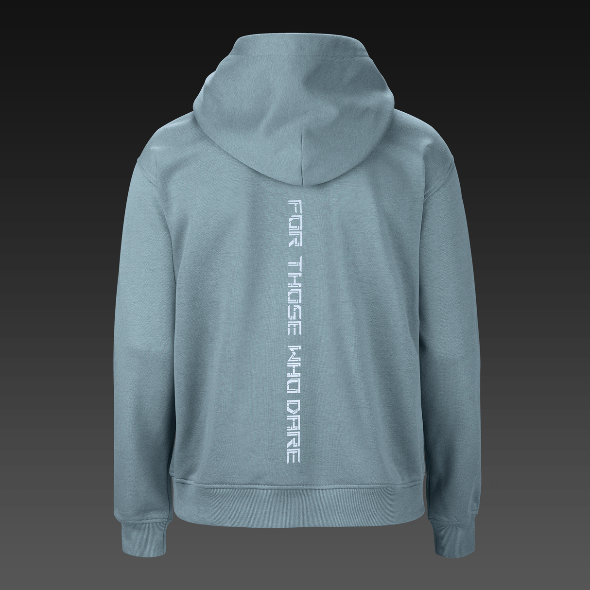 ASUS ROG GRAVITY HOODIE - Normal Passform - Blågrå