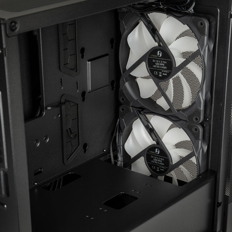 Lian Li LANCOOL 205M Mesh Svart - Micro ATX