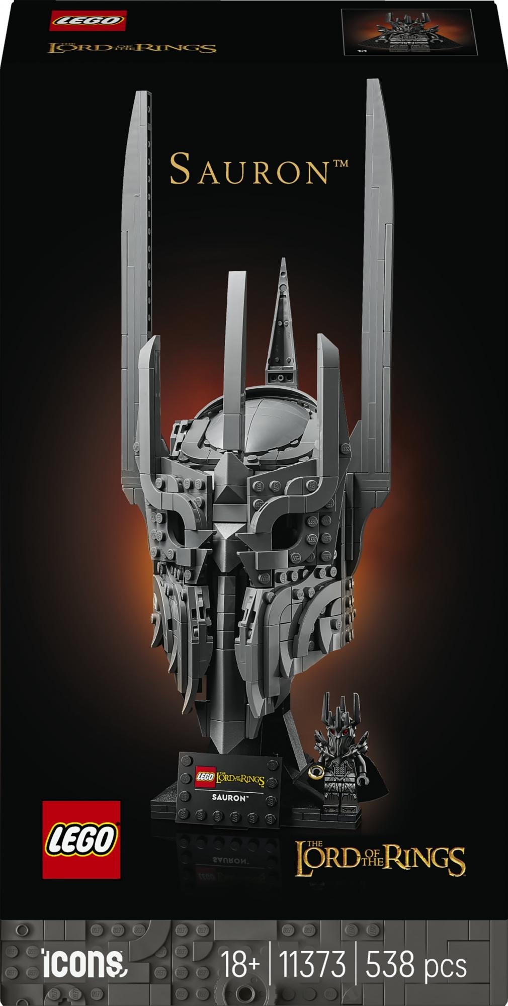LEGO 11373 Icons The Lord of the Rings: Sauron's Helmet LEGO