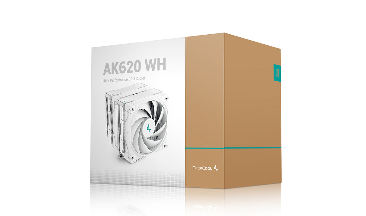 Deepcool AK620 WH Processorkylare 1-pack Vit 120 mm