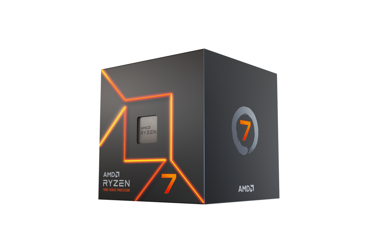 AMD Ryzen 7 7700 3,8 GHz 40 MB, AM5, 65 W Wraith Prism Cooler