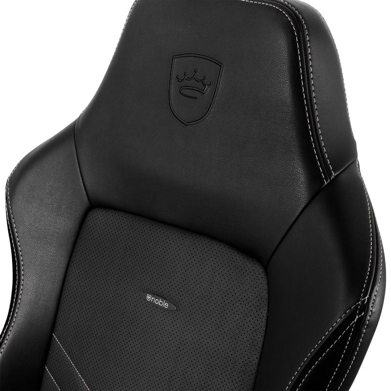 Noblechairs HERO Svart/Platina-Vit