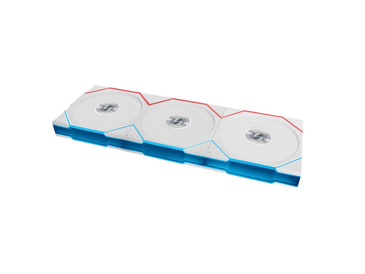 Lian Li UNI FAN TL Wireless Reverse, 3-pack, Vit - 120