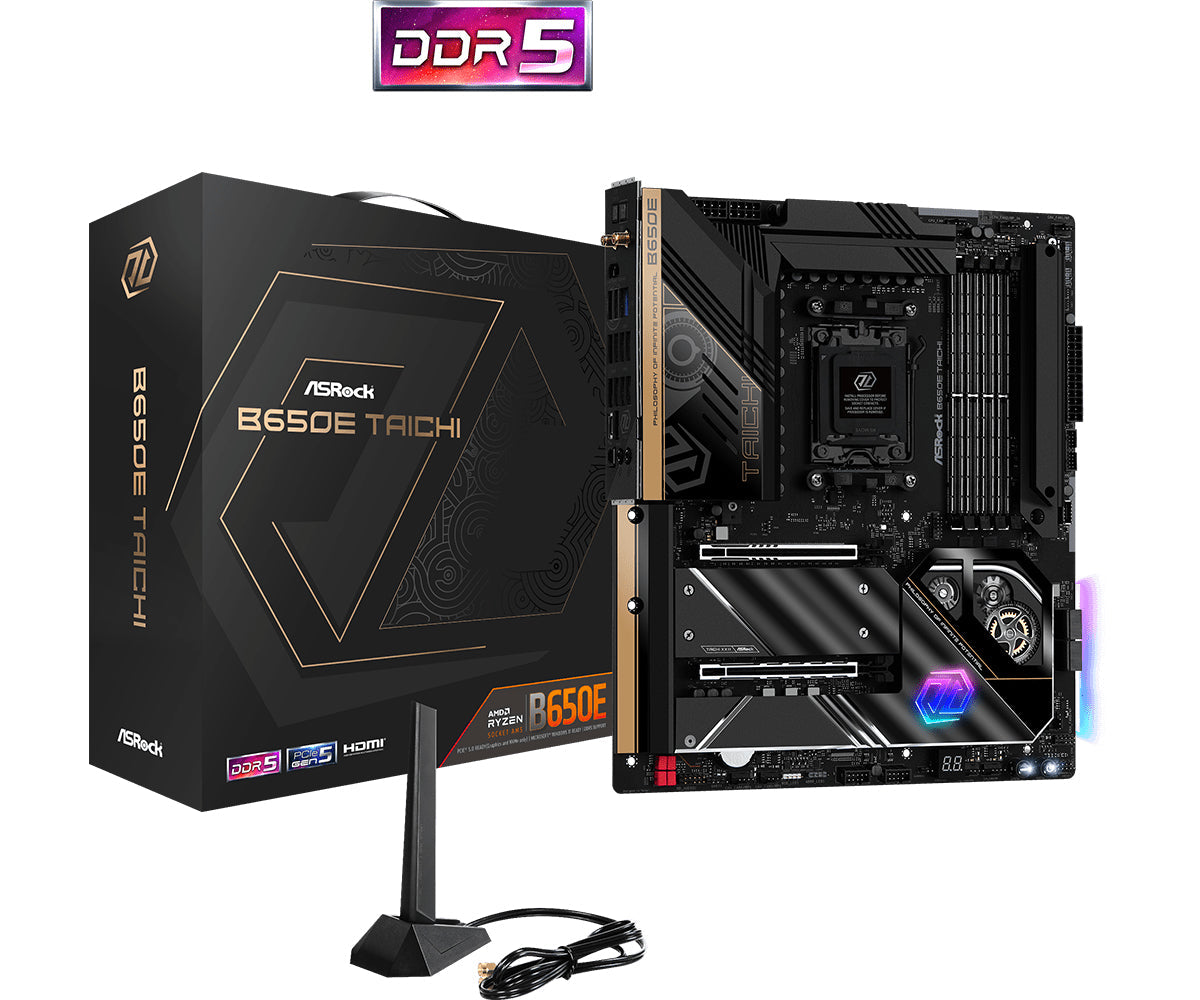 ASRock B650E TAICHI Extended ATX AM5 AMD B650