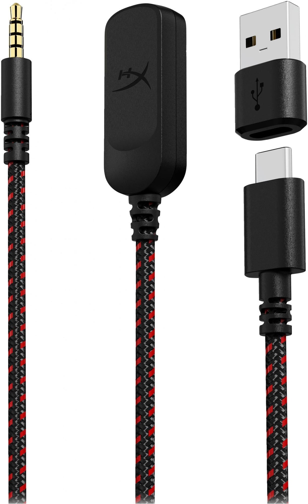 HyperX Cloud 3 Kabelheadset Svart Röd