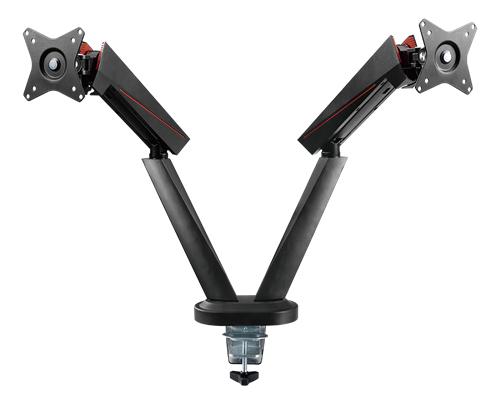 Dubbel Skärmar Fjäderstödd Pro Gaming Monitor Arm