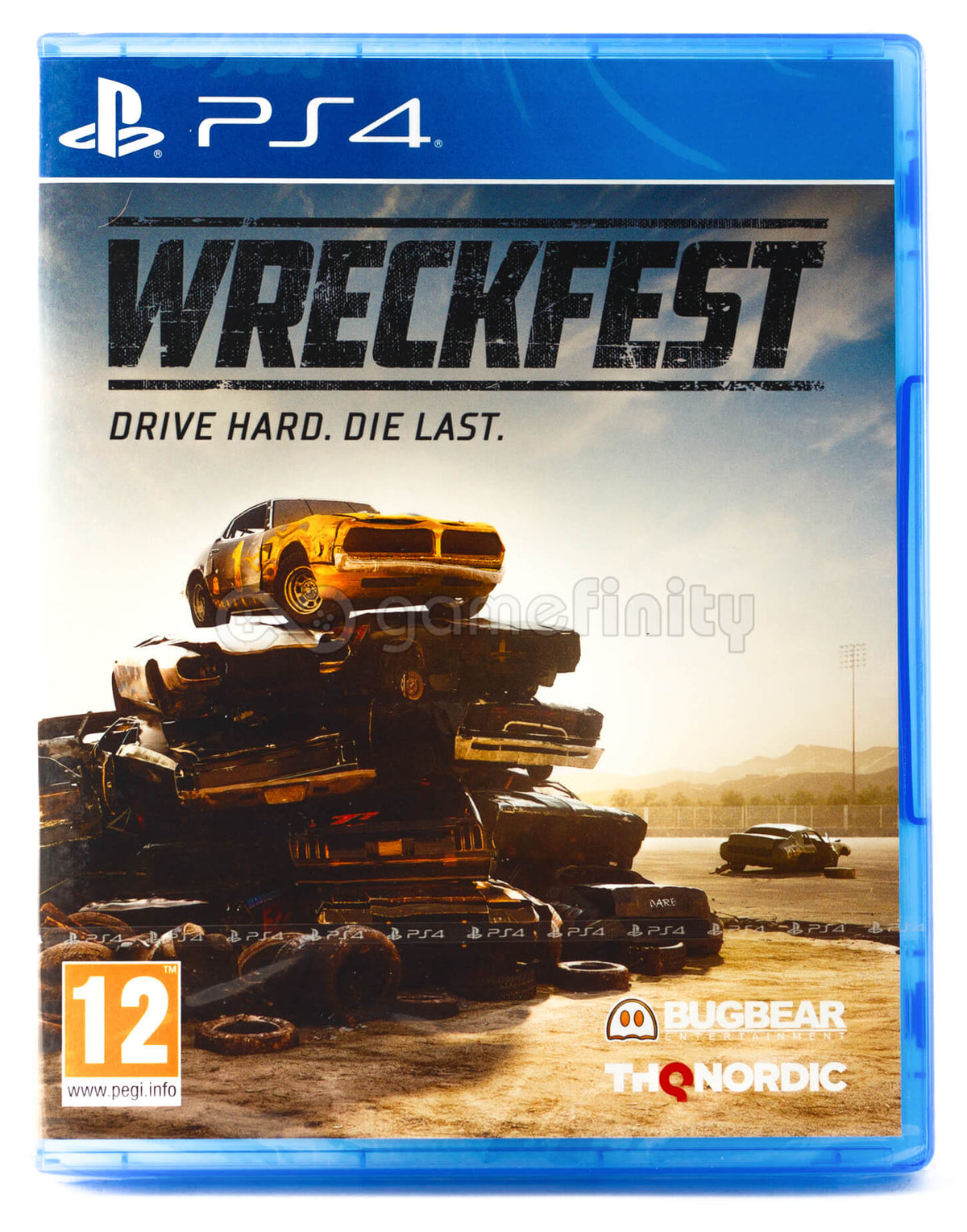 Wreckfest – PlayStation 4 – spilomslag