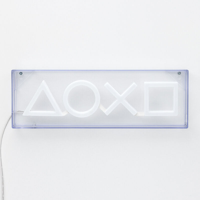 Playstation Symboler LED Neonljus 15 X 30 Cm