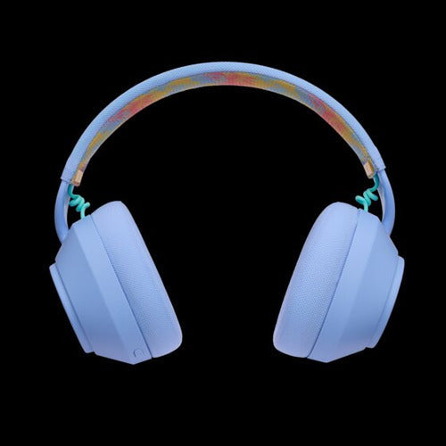LucidSound LS500 Sunrise Paradise – blåt trådløst gamingheadset – bagside