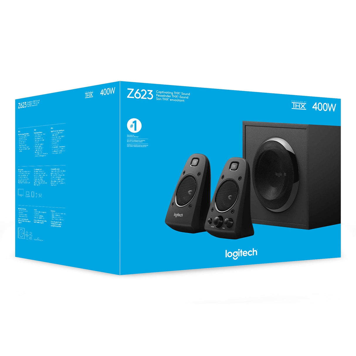 Logitech Z-623 2.1-kanals Högtalarsystem
