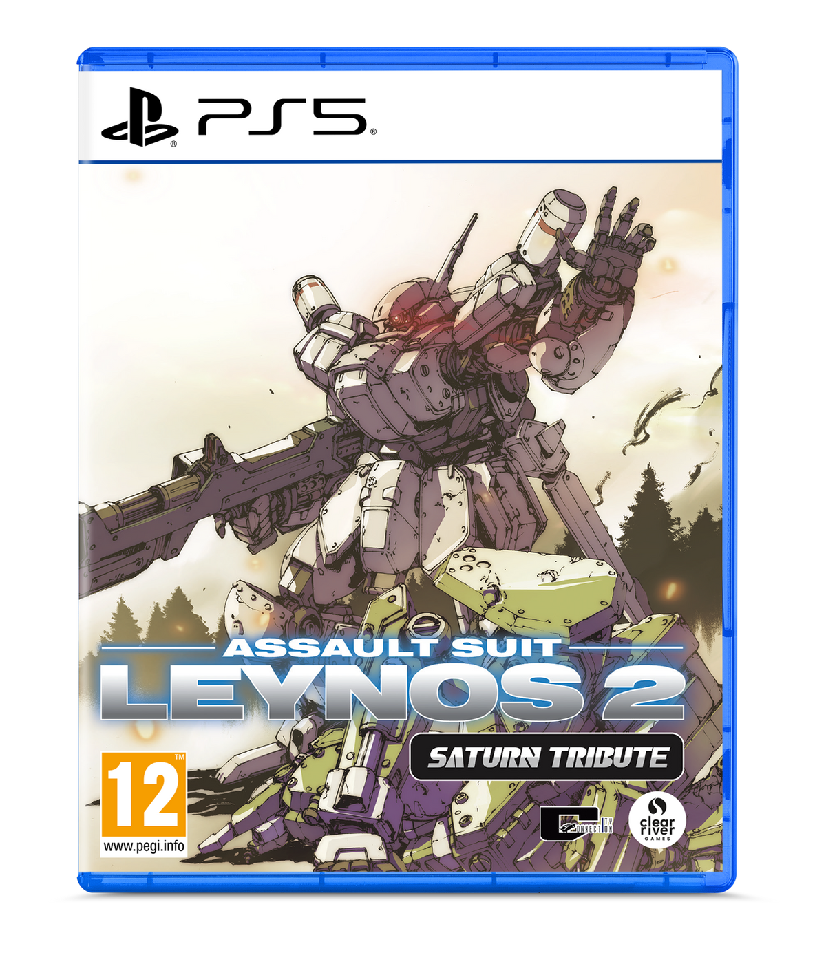 Assault Suit Leynos 2 Saturn Tribute – PlayStation 5 – spilomslag
