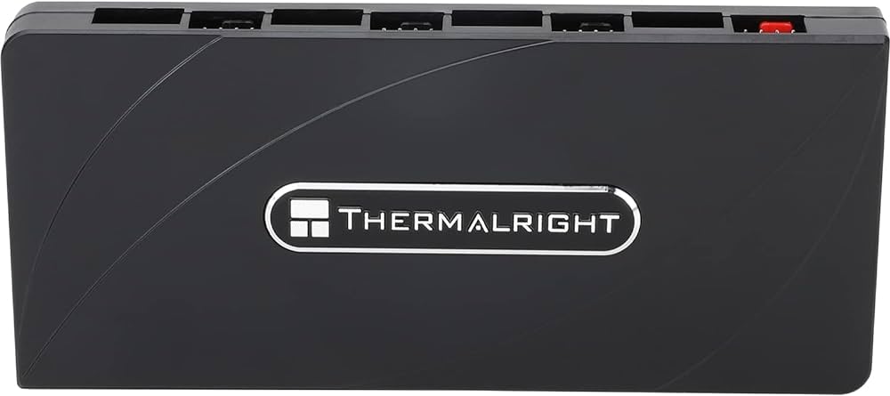 Thermalright ARGB Och FAN HUB 8-portar - 4-stifts PWM / 3-stifts ARGB