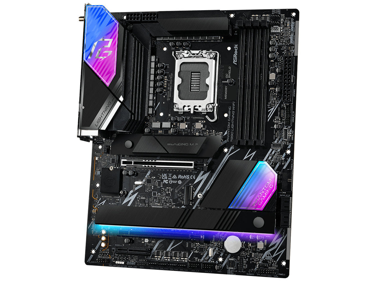 ASRock Z890 PG Lightning WIFI Moderkort ATX LGA-1851 Intel Z890