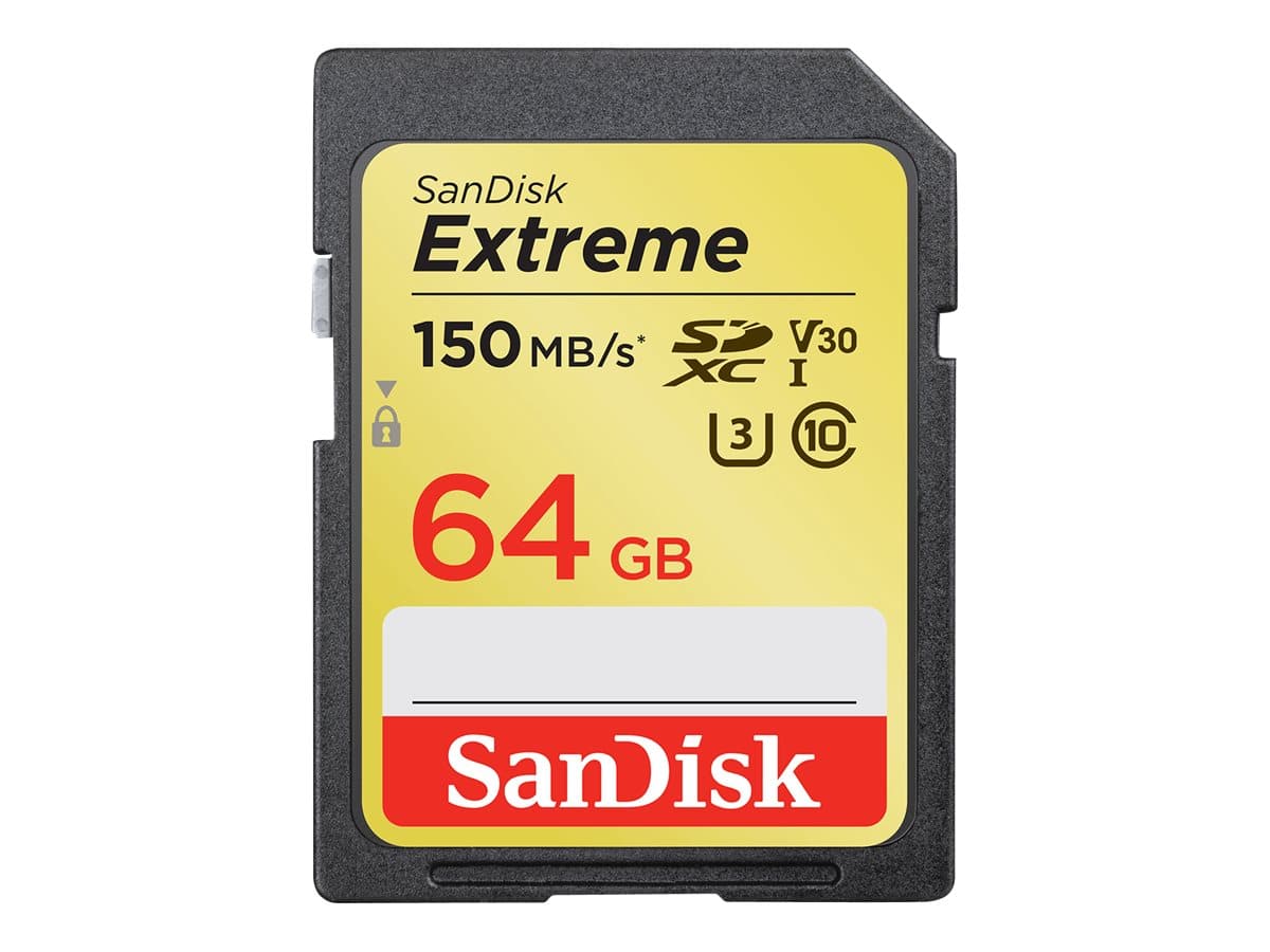 SanDisk Extreme SDXC Video Class V30 64 GB