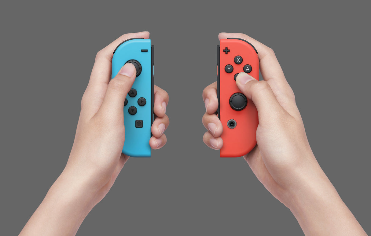 Nintendo Switch (OLED-modell) Neon-röd/neon-blå