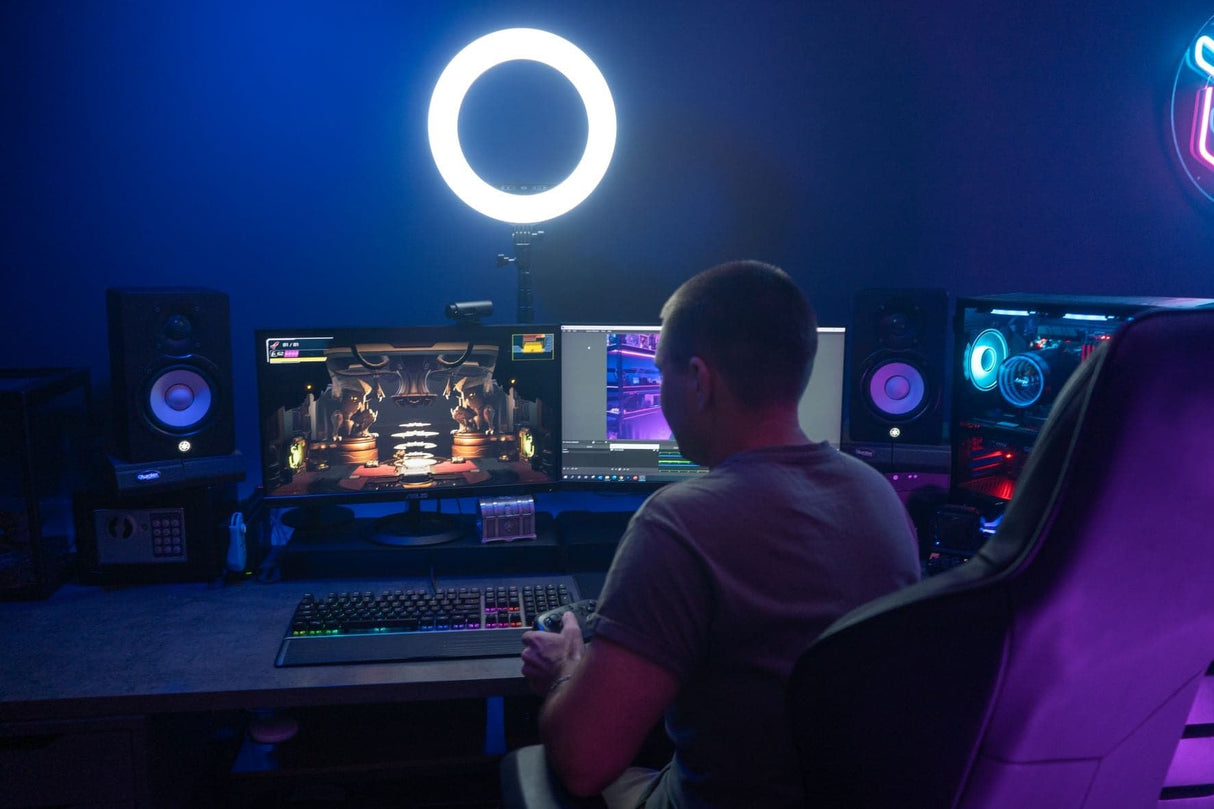 Streamplify LIGHT 14 Ring Light, 35,6cm, 230V - Svart