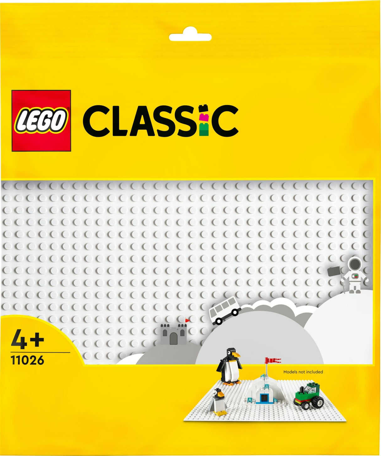 LEGO Classic - Vit Bottenplatta (11026)