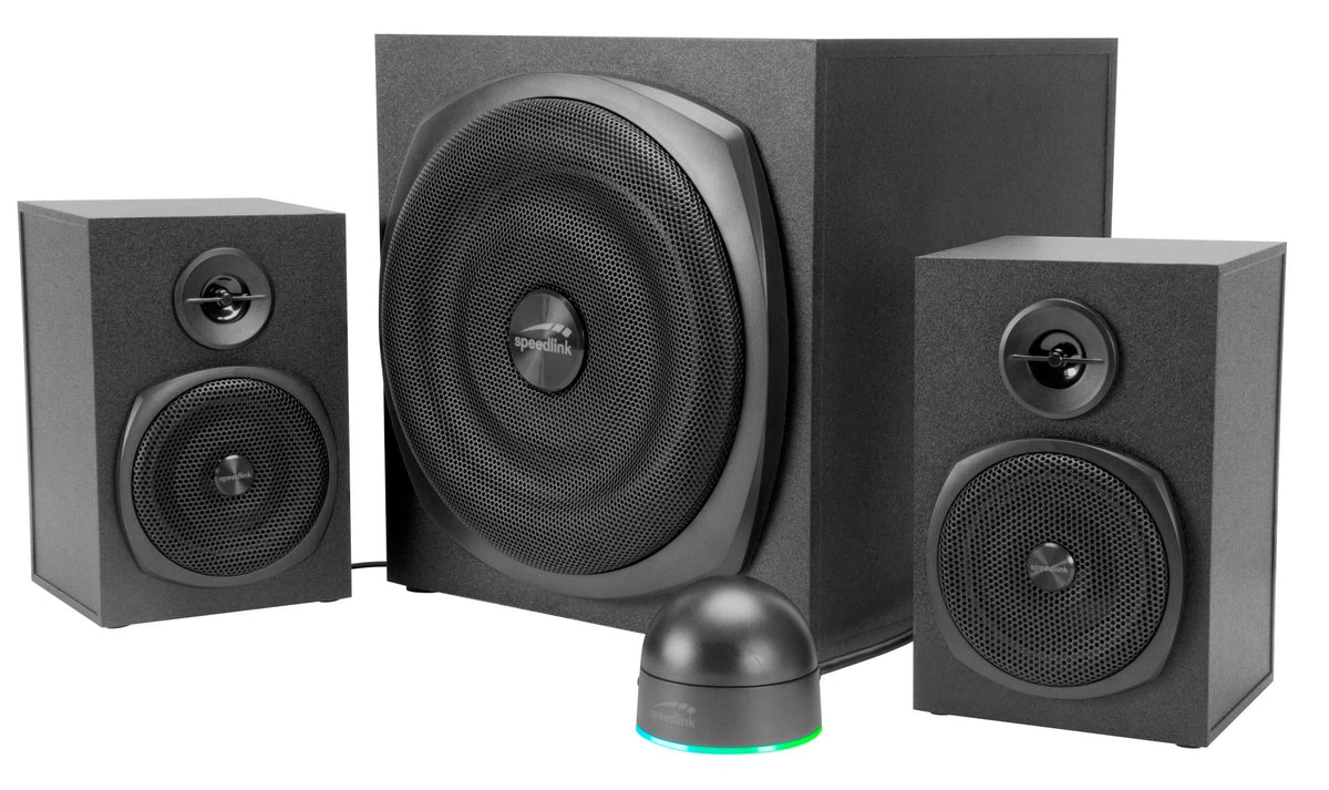Speedlink - GRAVITY LT 2.1 Subwoofer System, black Speedlink