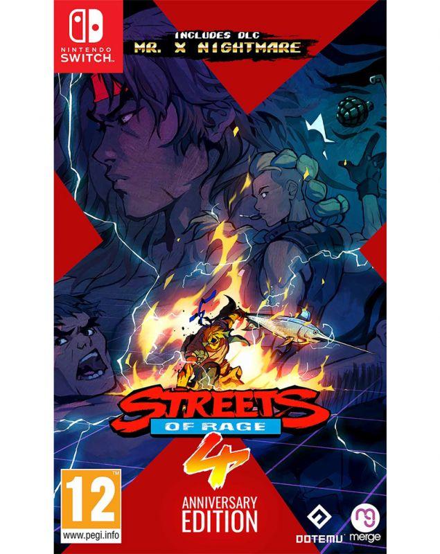 Streets of Rage 4 Anniversary Edition Nintendo Switch – Anniversary Edition-omslag