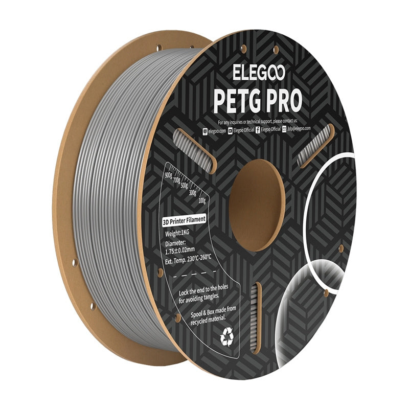 Elegoo PETG Pro filament – grå, 1 kg