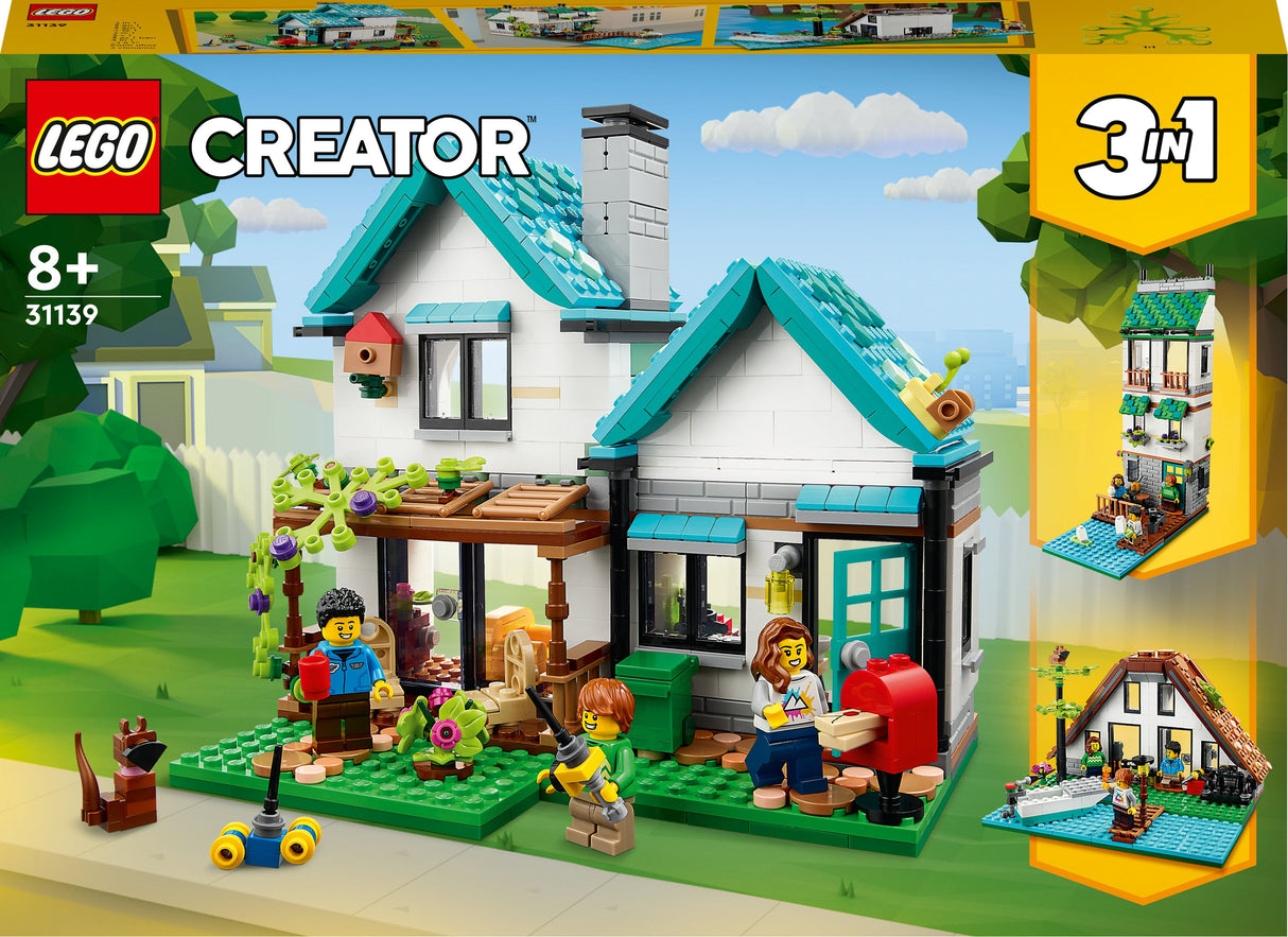 LEGO 31139 Creator 3-i-1 Cozy House Construction Toy