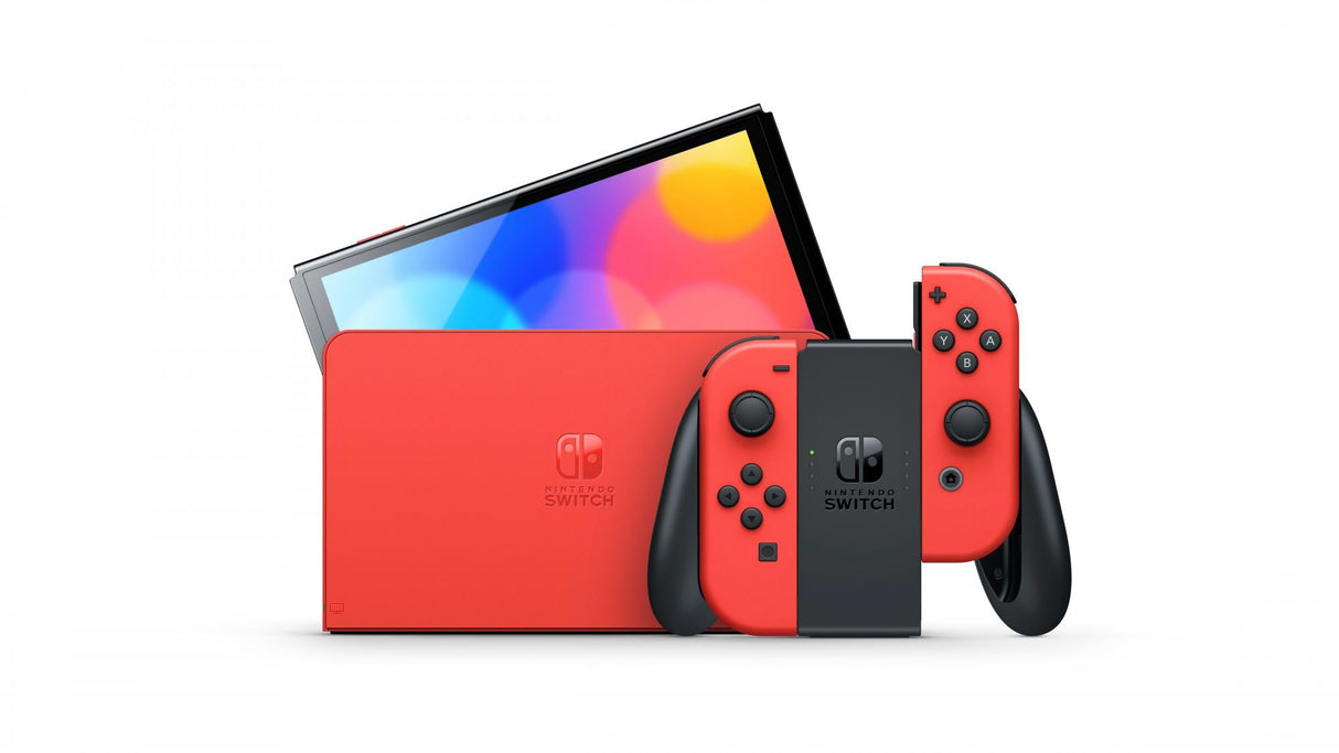 Nintendo Switch – OLED-konsolmodell (Mario Red Edition)