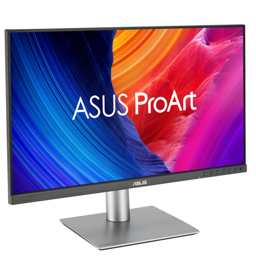 ASUS ProArt PA27JCV set skråt fra venstre