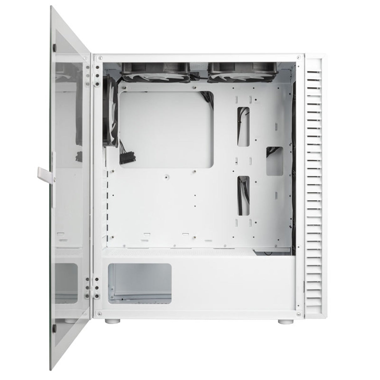 Kolink Observatory HF Glas ARGB Midi Tower Case - Vit