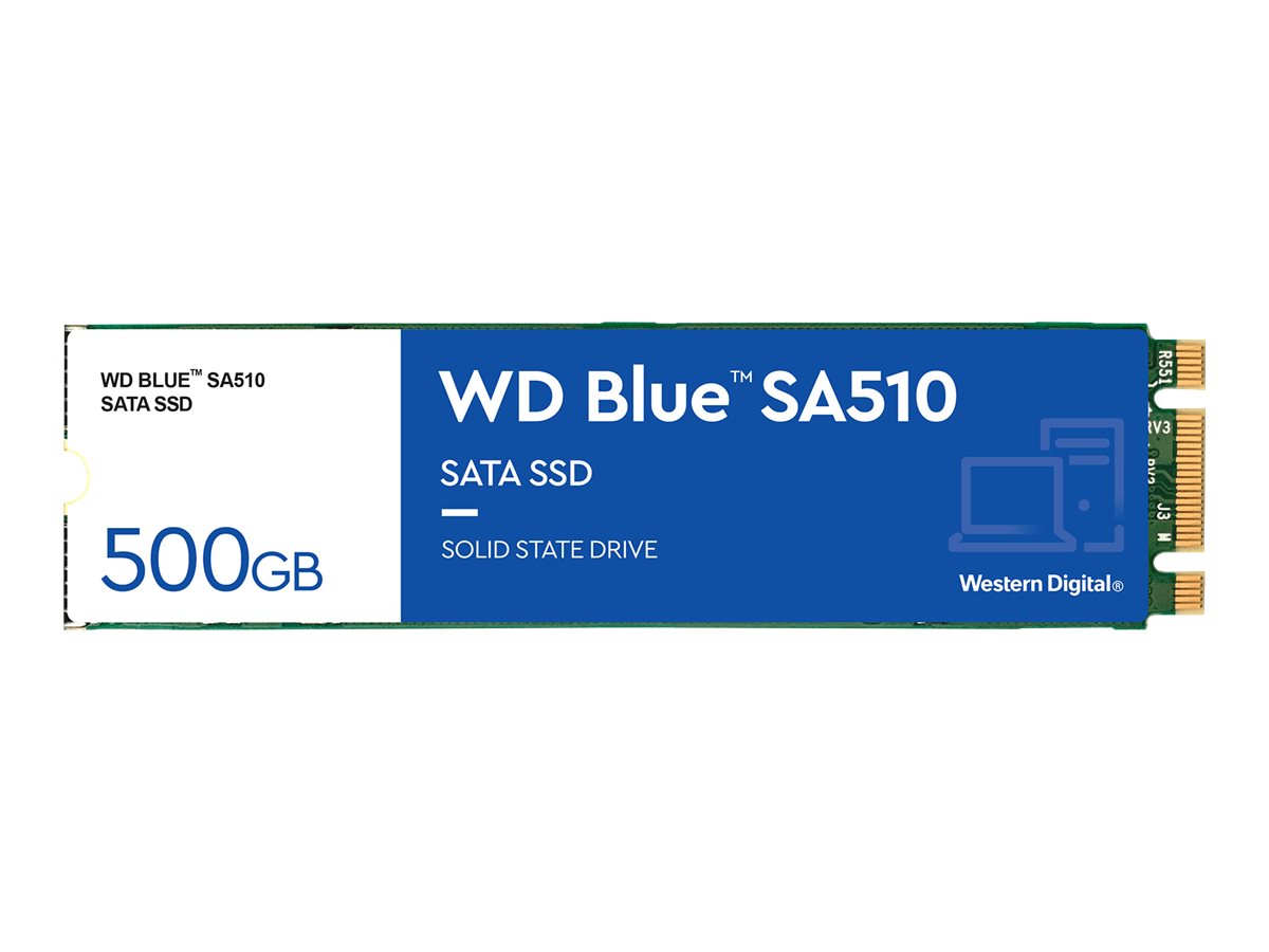 WD SSD Blå 500 GB M.2, SATA